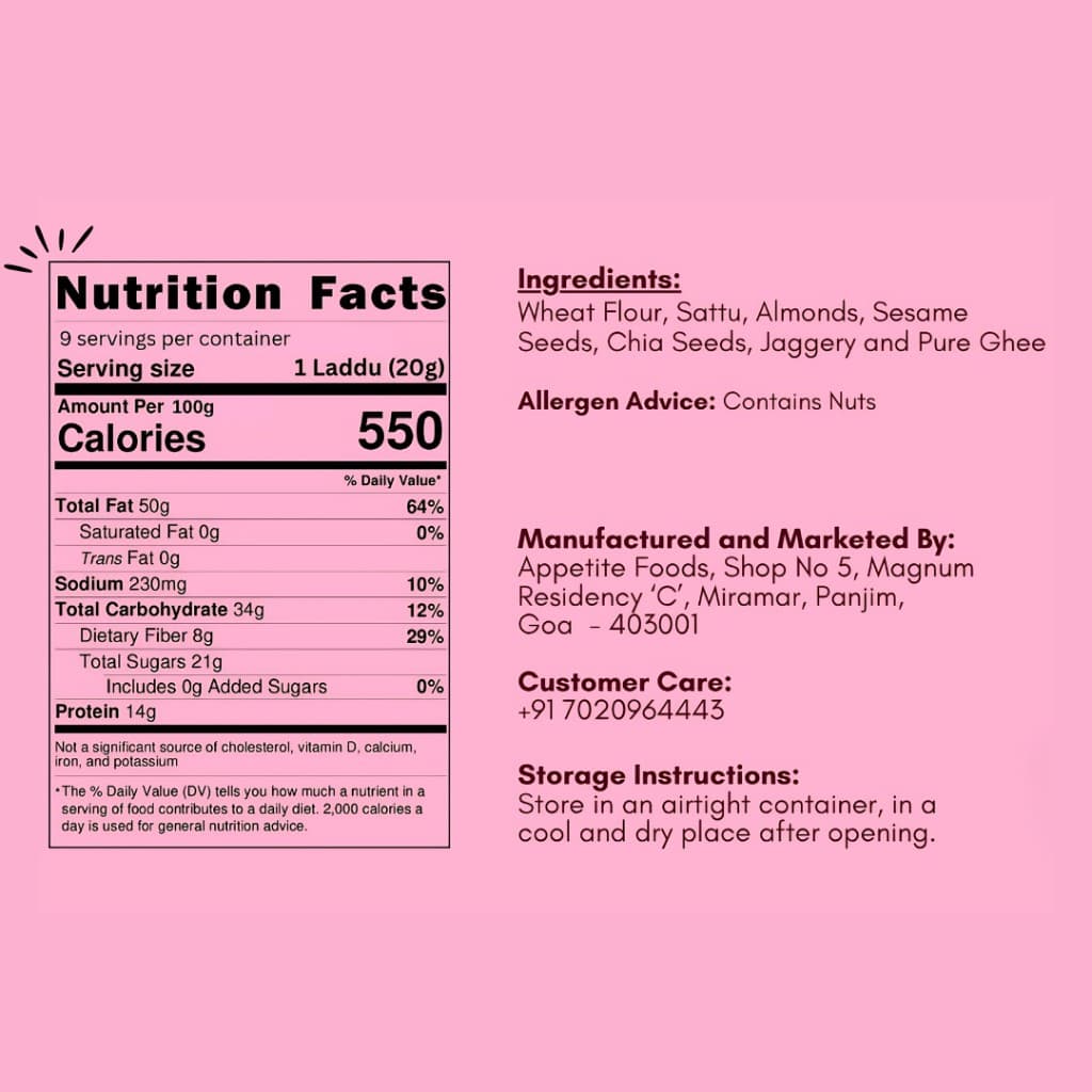 Chia Almond Laddu 3