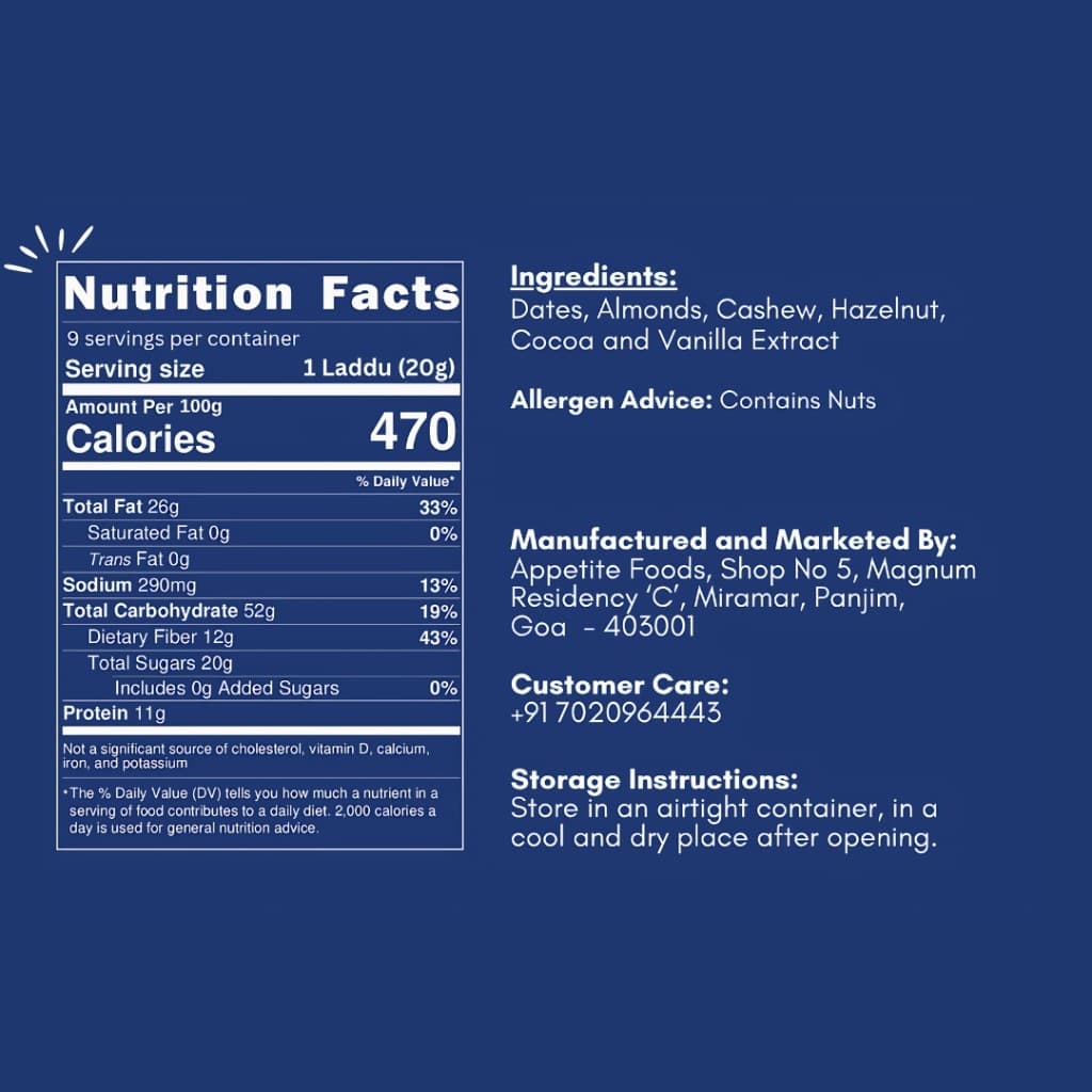 Hazelnut Crunch Date Laddu 3