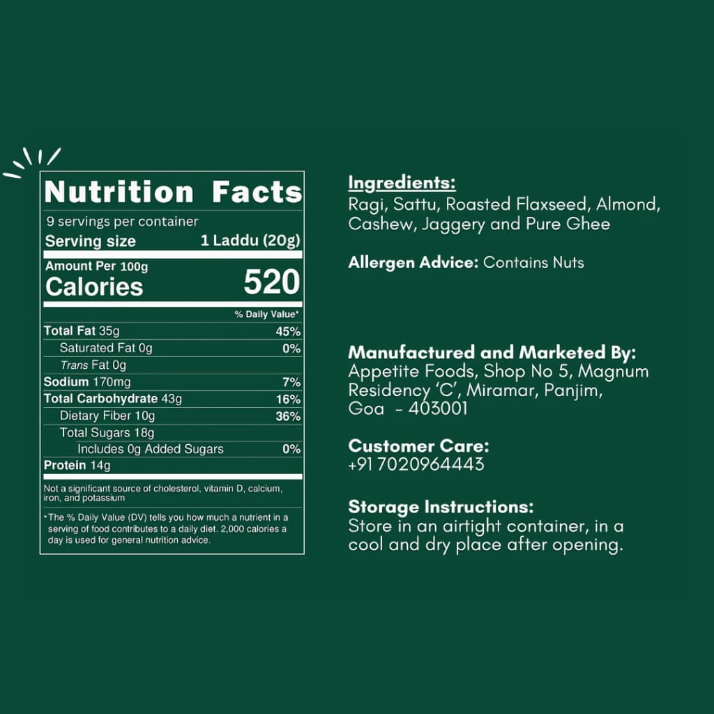 Ragi Flaxseed Laddu 3